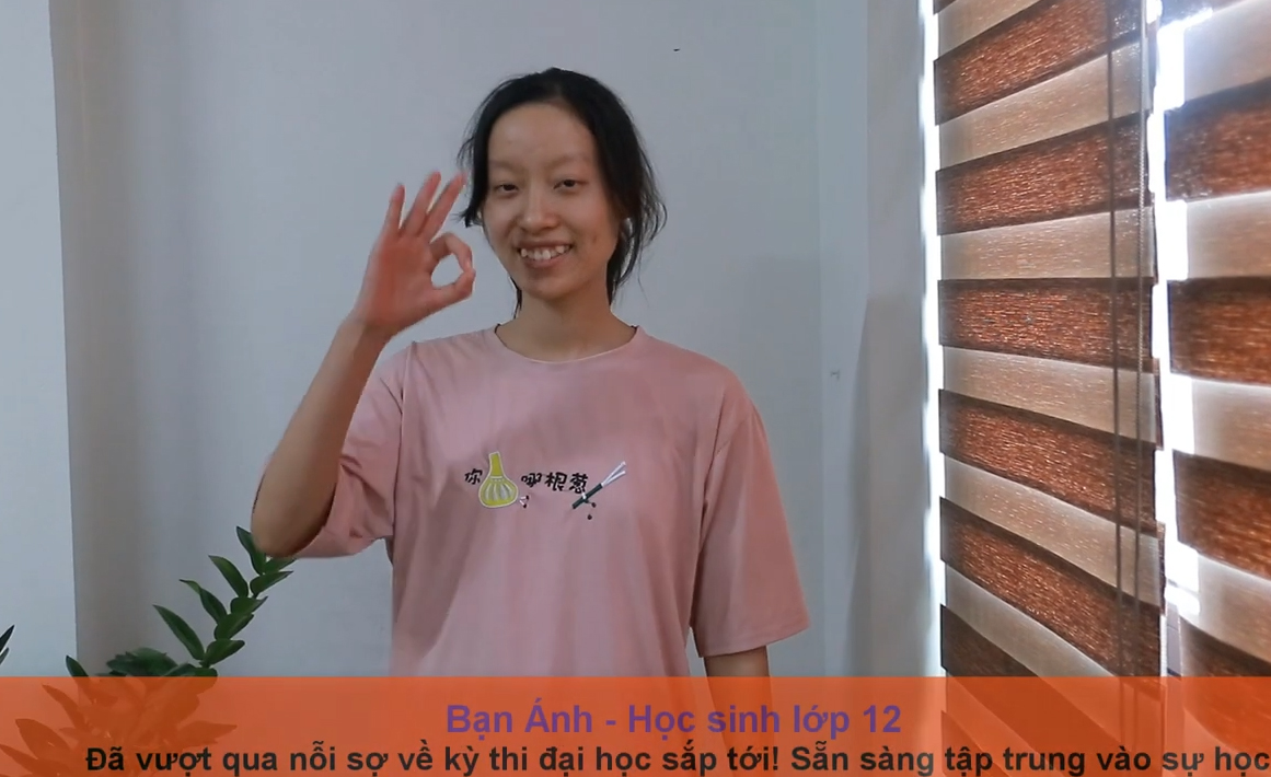 Học sinh lớp 12 bừng sáng khi giải tỏa được cảm xúc sợ hãi, áp lực trước kỳ thi đại học